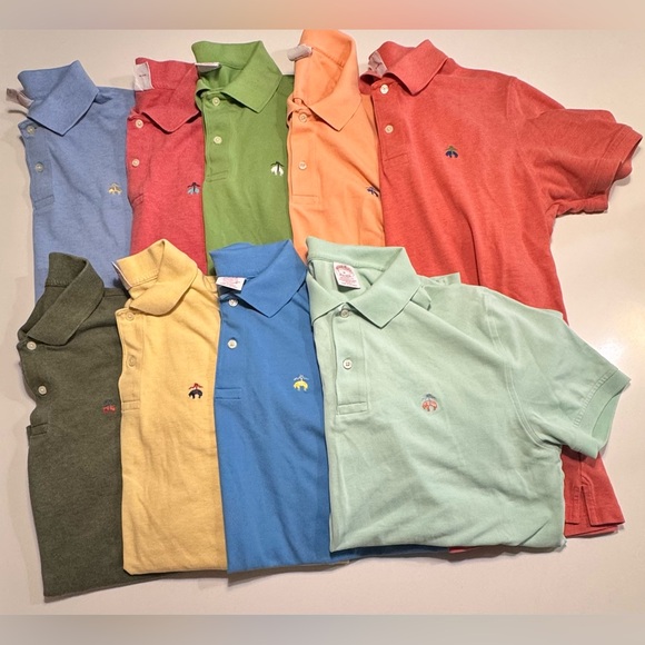 Brooks Brothers Other - Brooks Brothers Original Fit Men's Polo Shirt Size Medium Multicolor Lot Of 9
